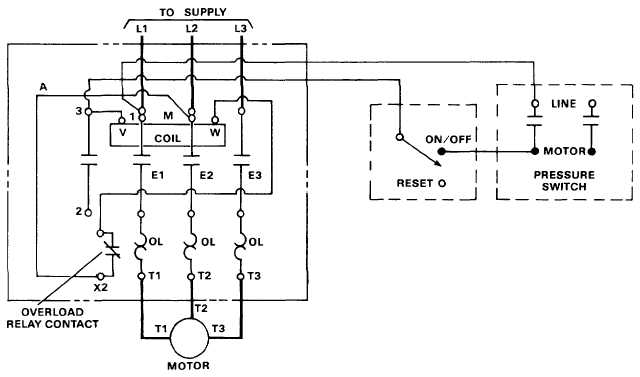 3 Phase Motor Dol Starter Wiring Diagram - Wiring Diagram