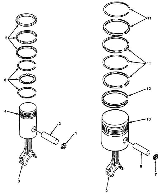 Figure 5-46. Compressor Pistons, Connecting Rods, Repair.